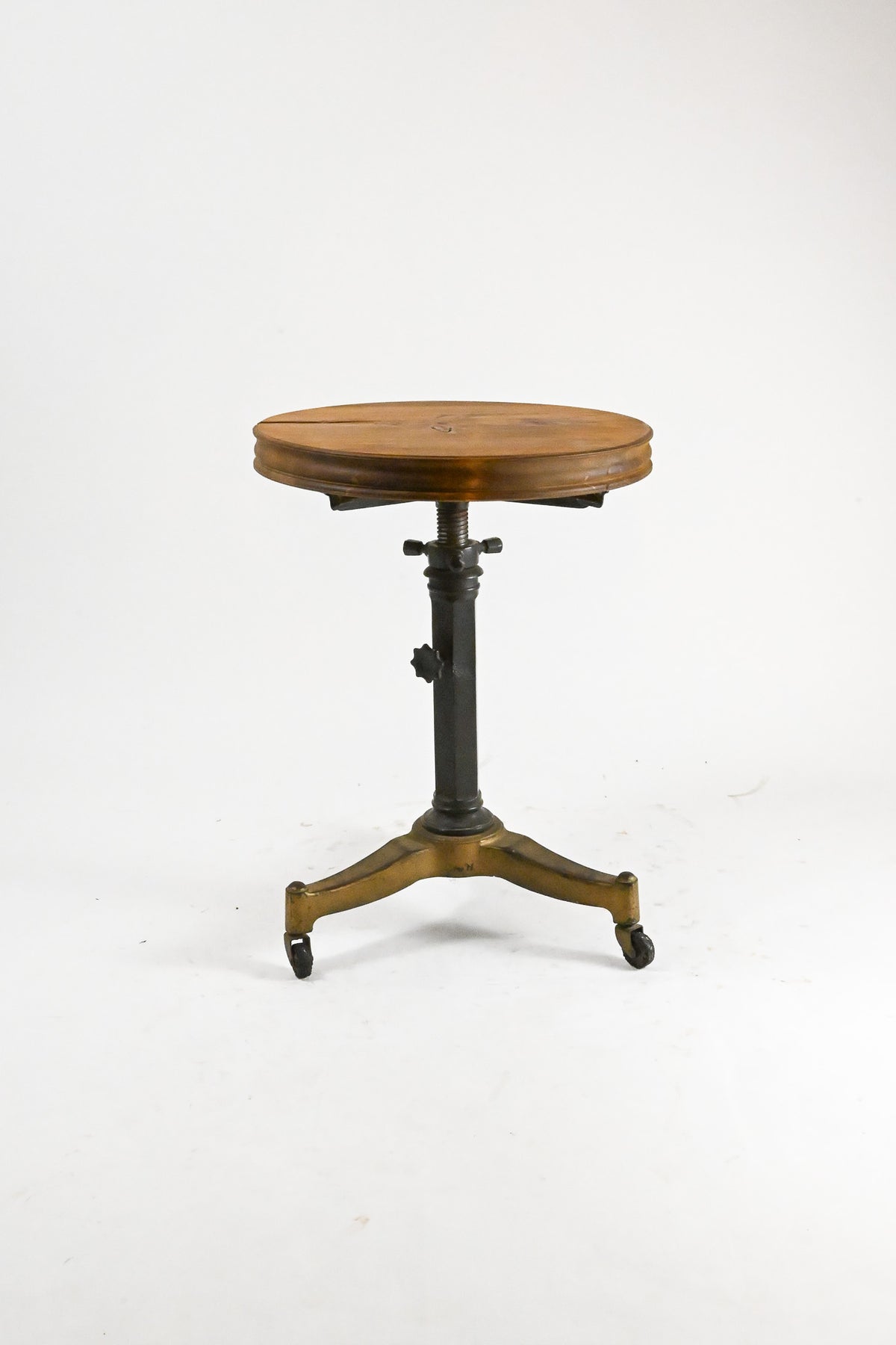 Adjustable Iron Stand Table / インダストリアル 昇降スツールテーブル(カスタム)