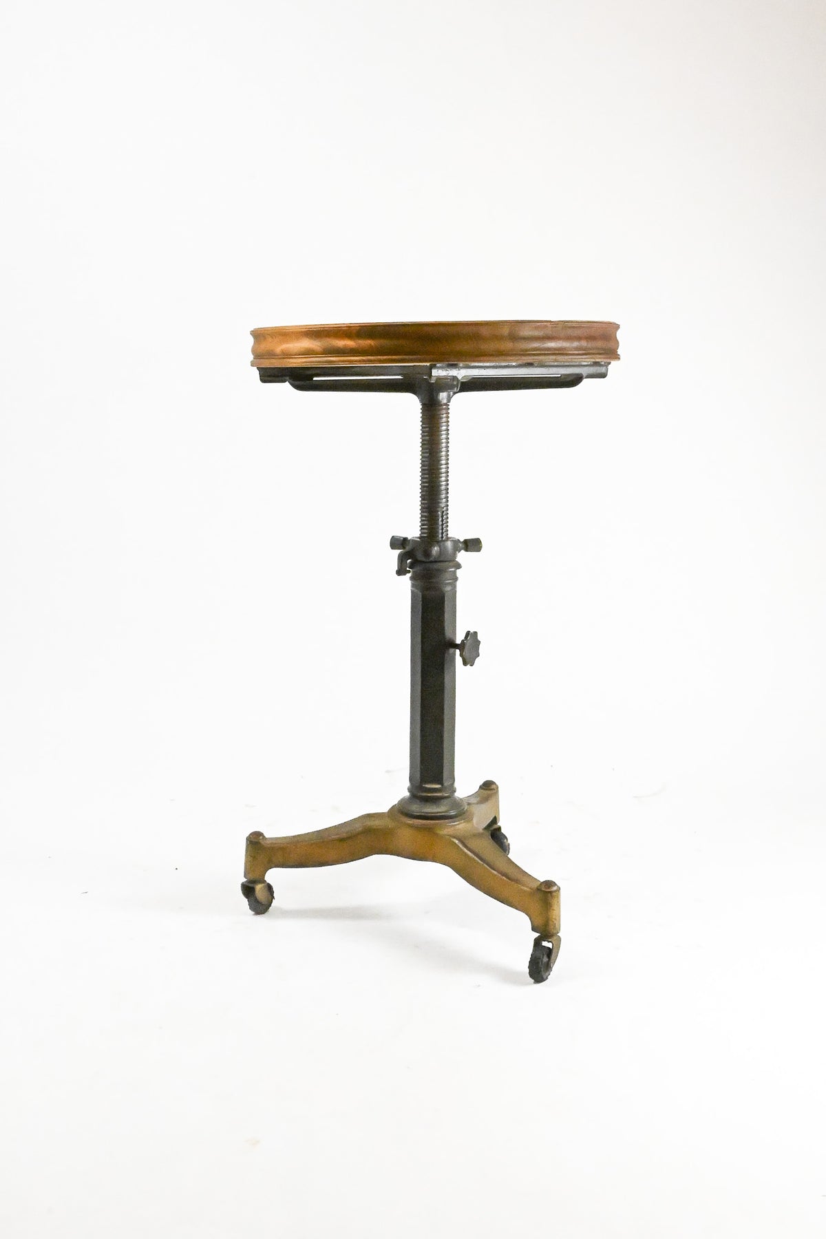 Adjustable Iron Stand Table / インダストリアル 昇降スツールテーブル(カスタム)