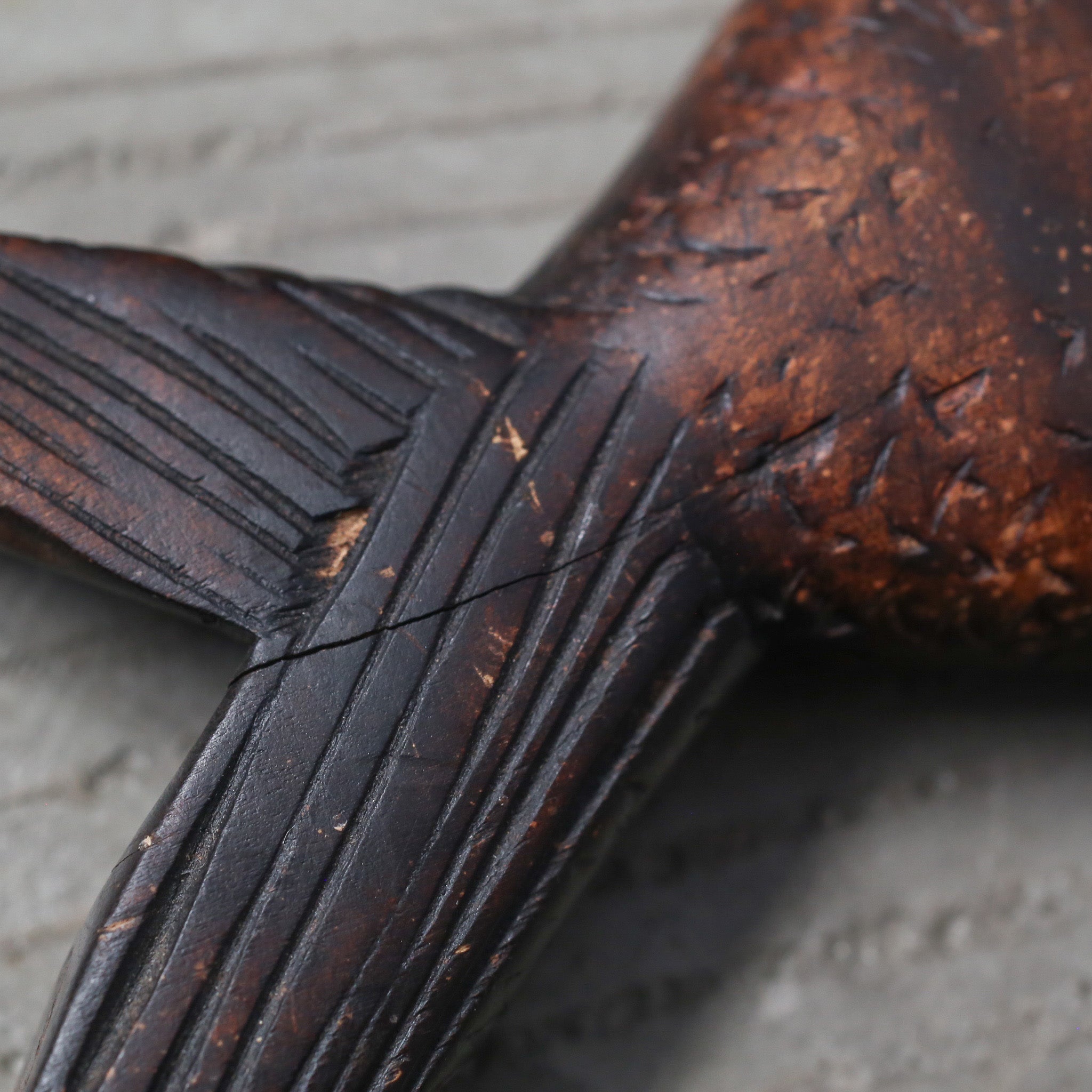 Wooden Fish Mask / 木製魚のマスク