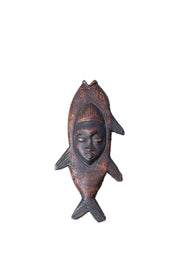 Wooden Fish Mask / 木製魚のマスク
