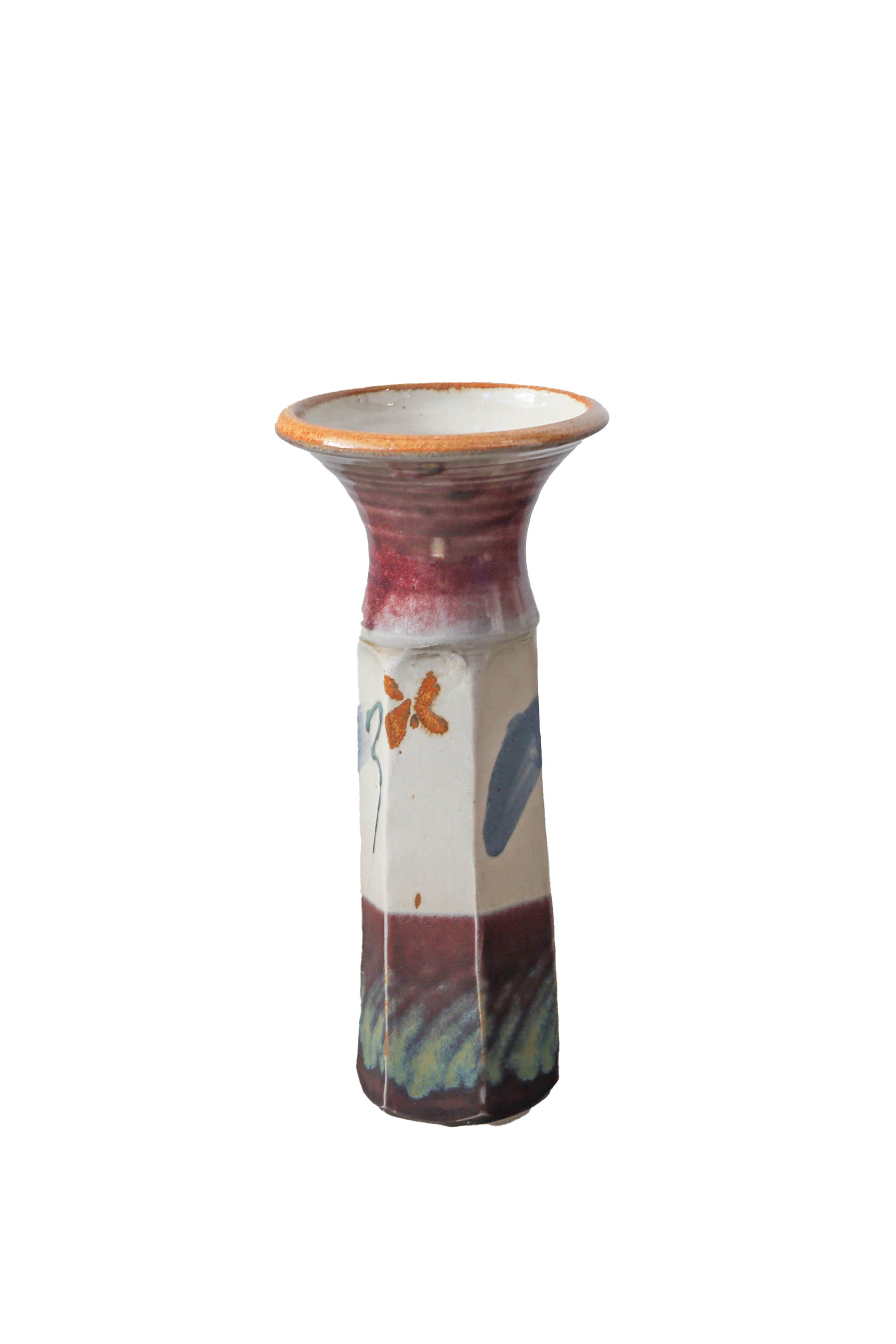 Tall vase of butterflies / 蝶の花器