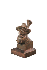 Wood Carved Bust / 木彫りの胸像