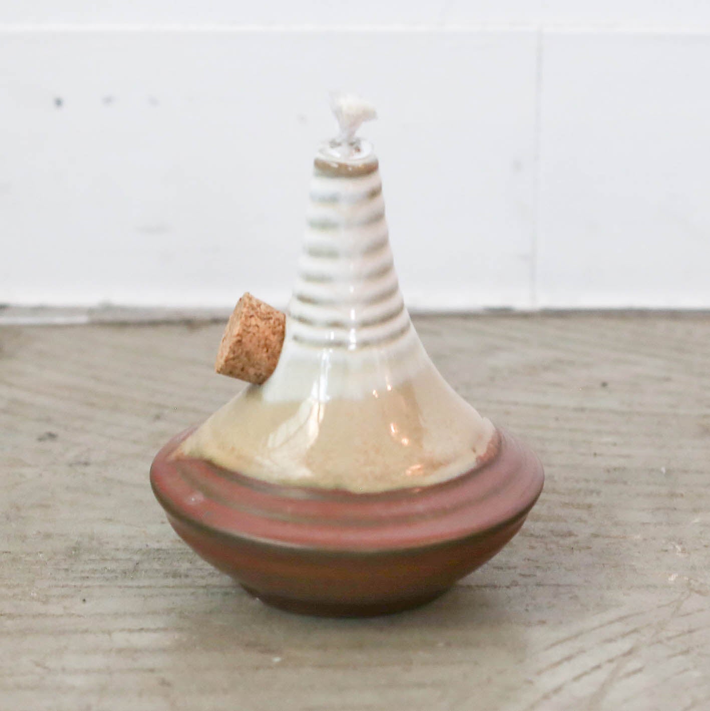Triangular Oil Lamp / セラミックオイルランプ