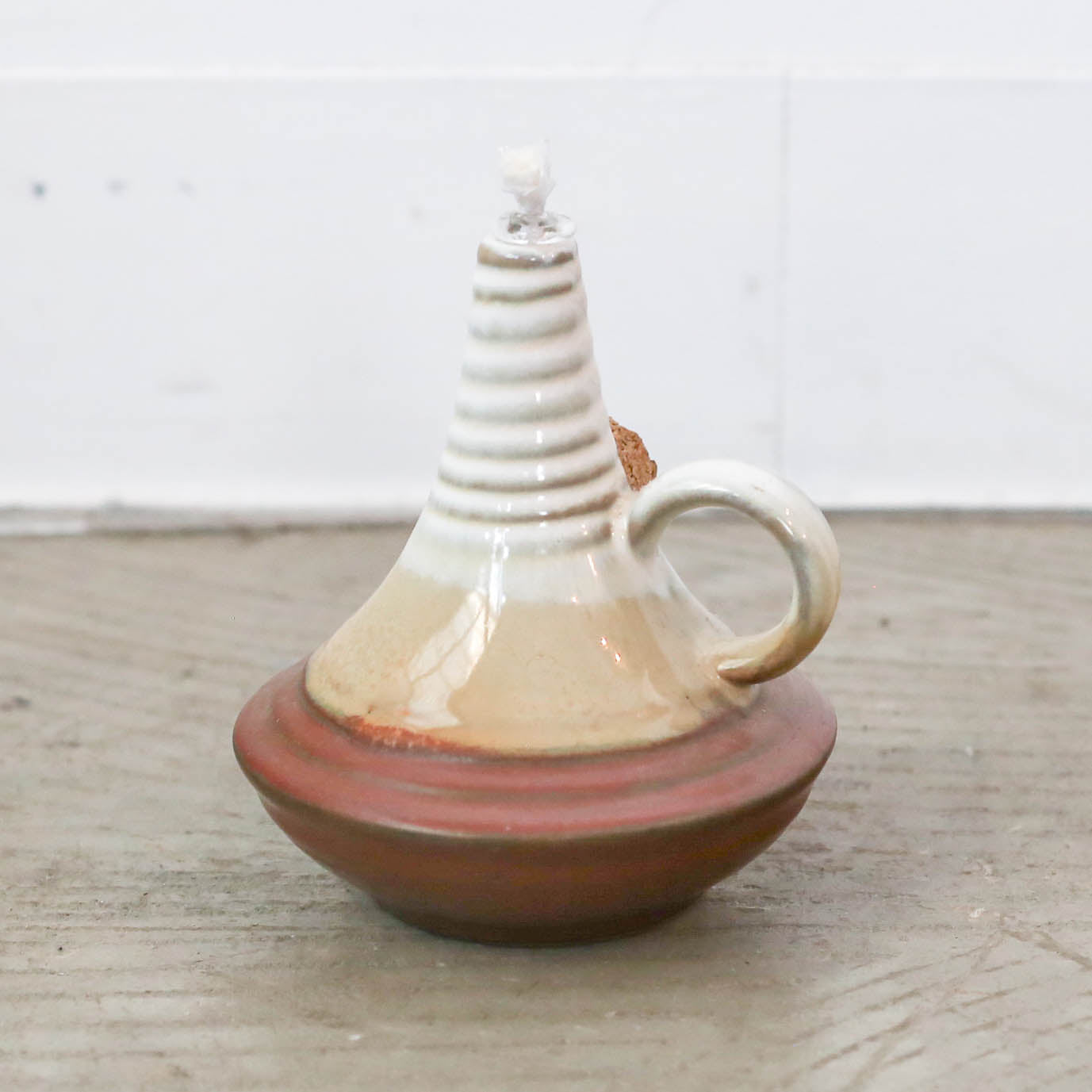 Triangular Oil Lamp / セラミックオイルランプ