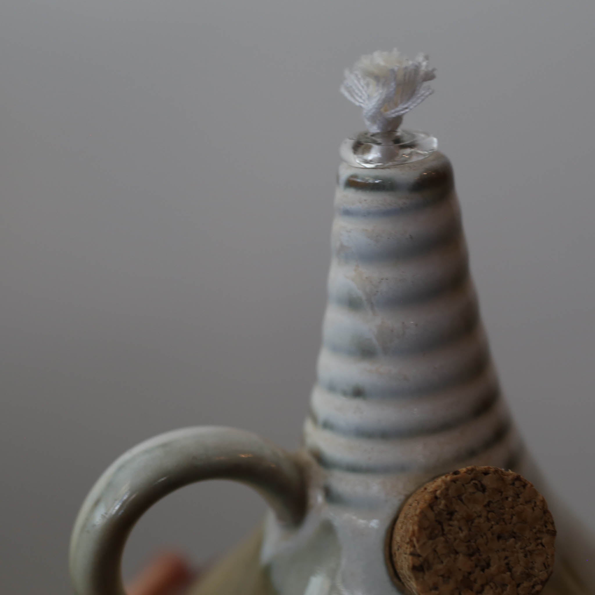 Triangular Oil Lamp / セラミックオイルランプ