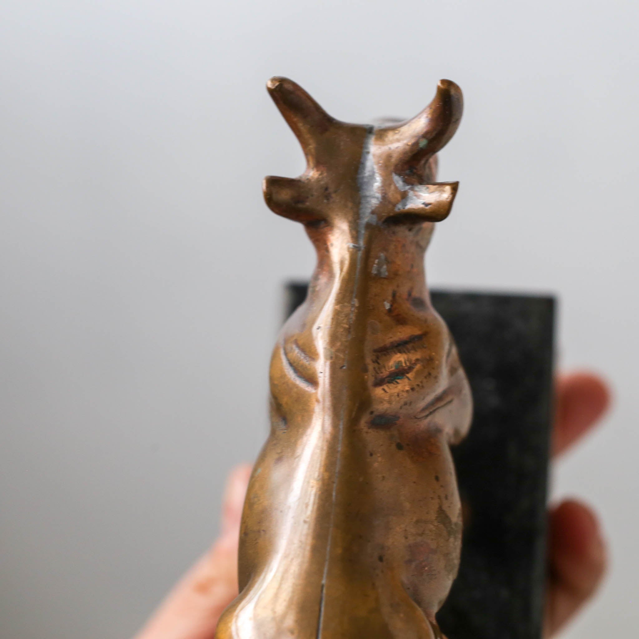 Metal Cow Object / 金属製の牛