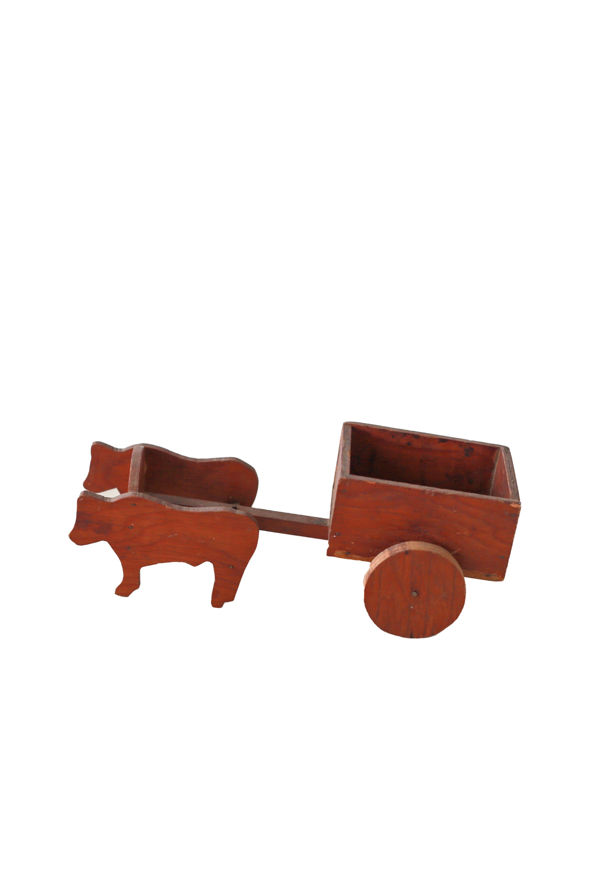 Wooden Ox Cart / 木製牛車