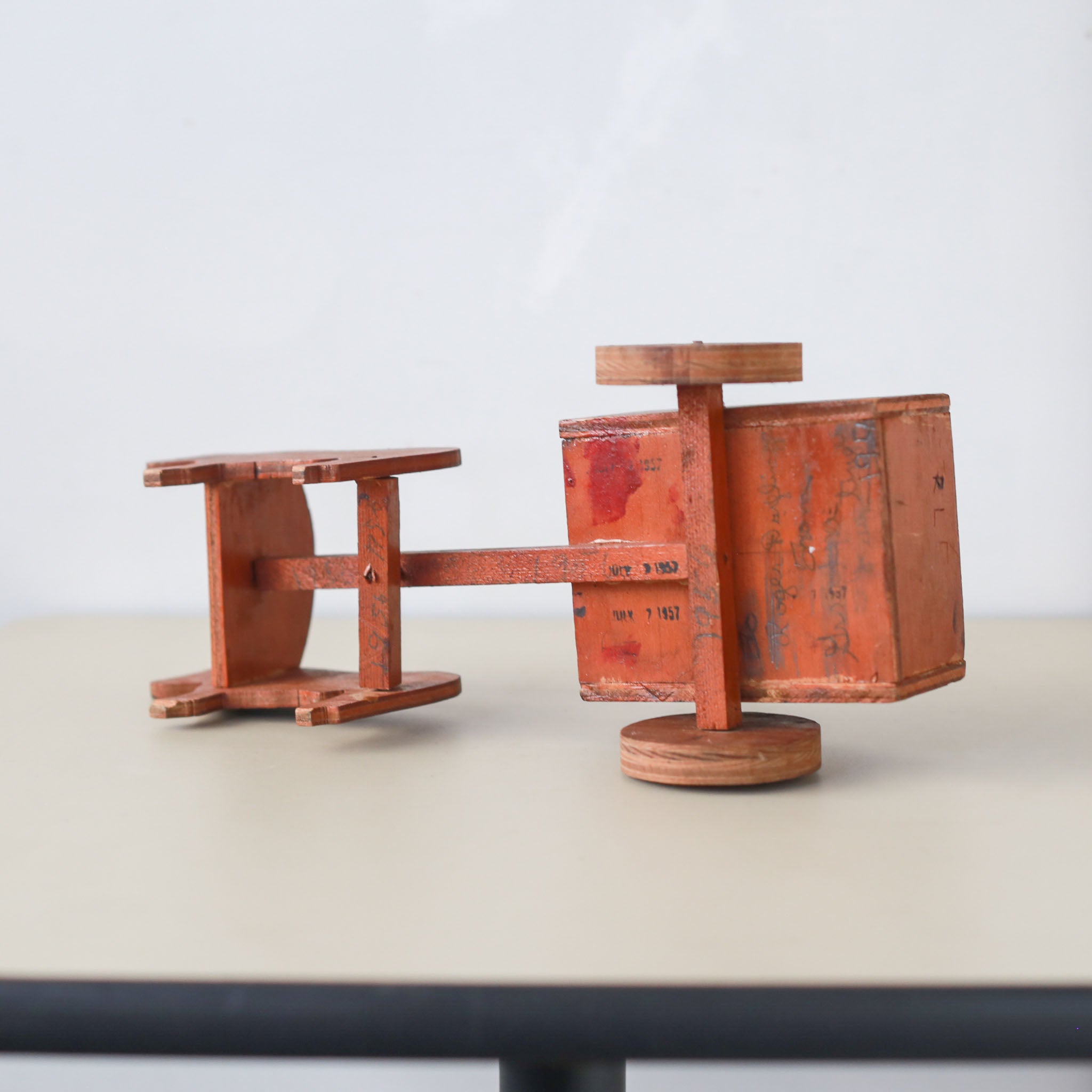 Wooden Ox Cart / 木製牛車