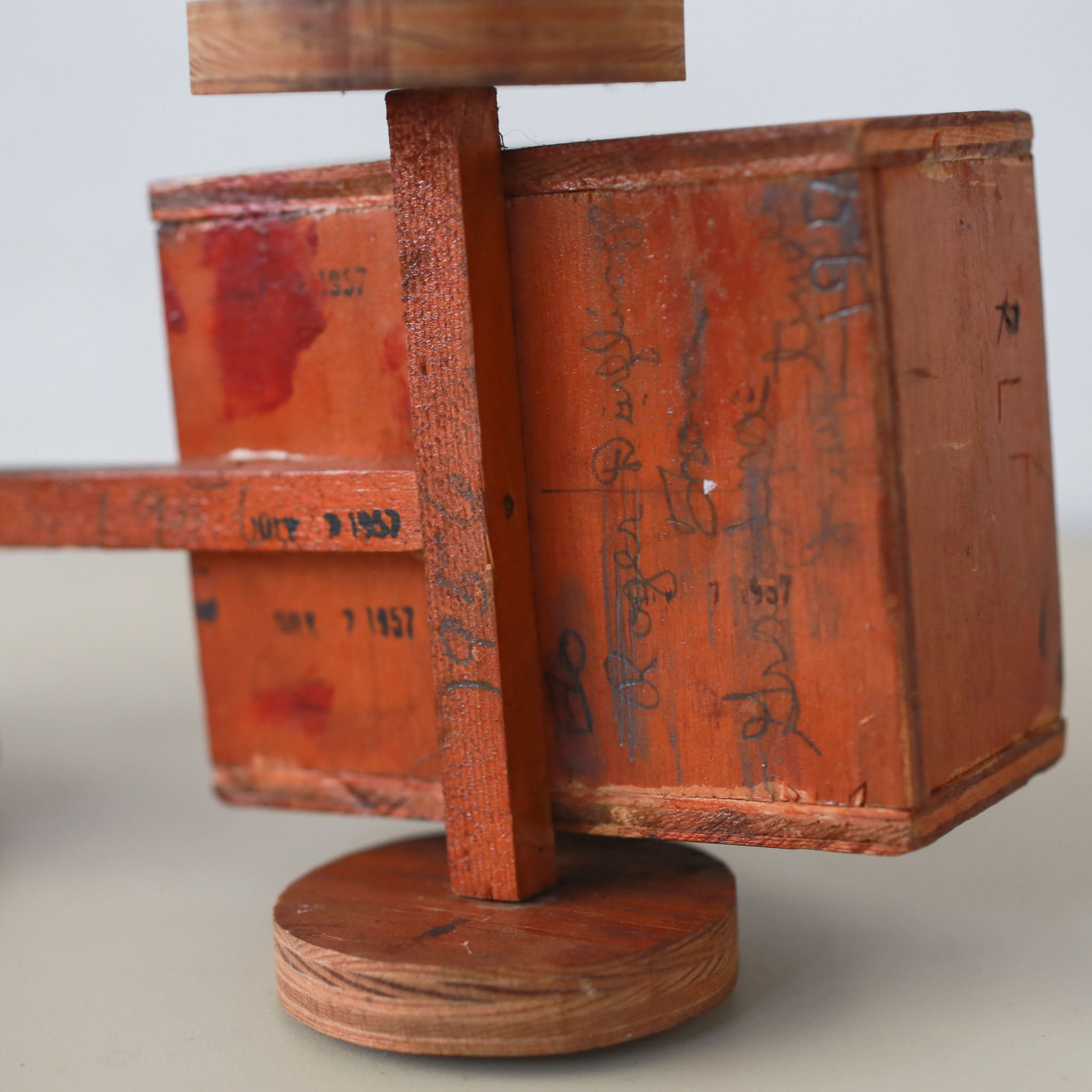 Wooden Ox Cart / 木製牛車