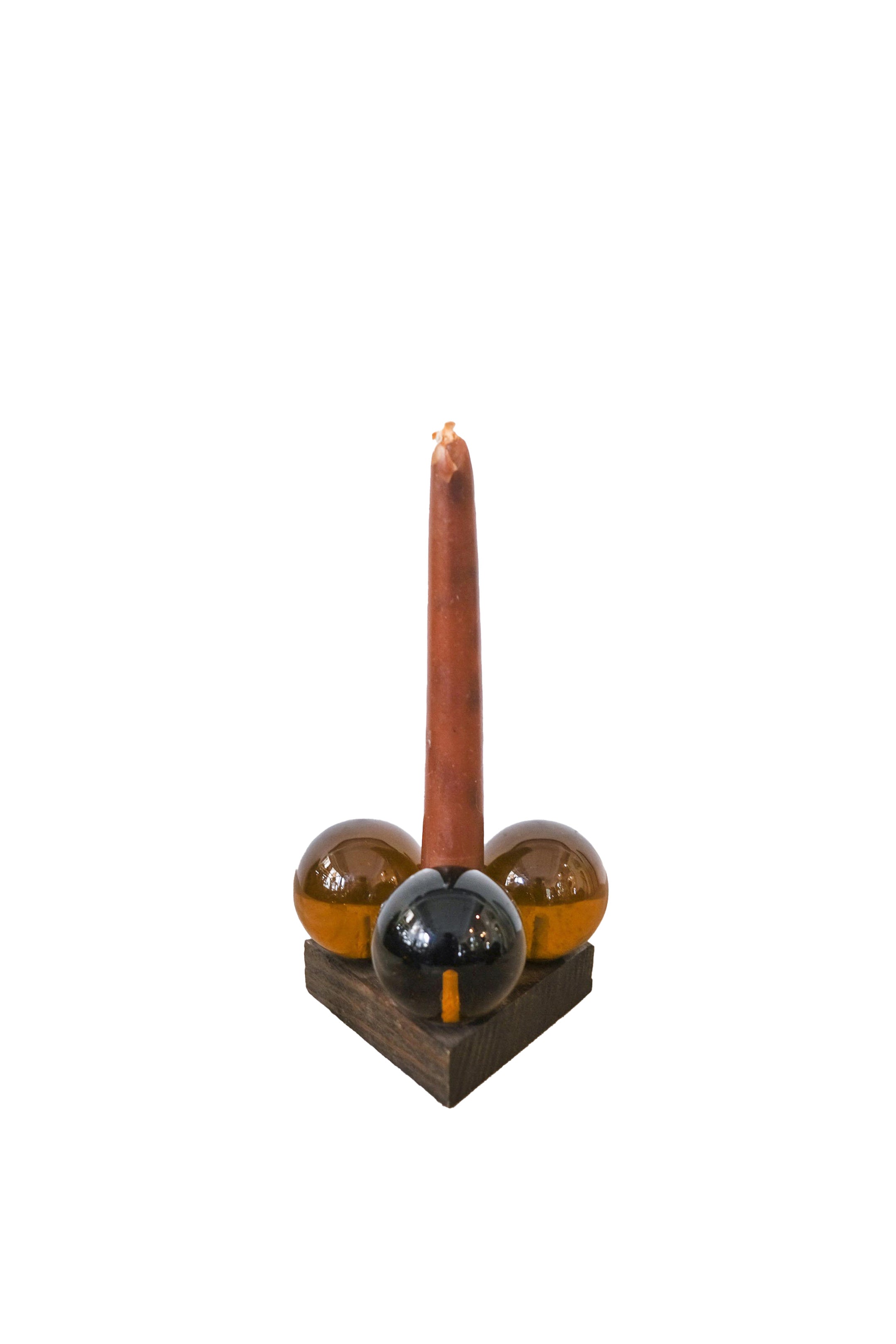 Acrylic Ball Candelabra / アクリルボール装飾のキャンドル