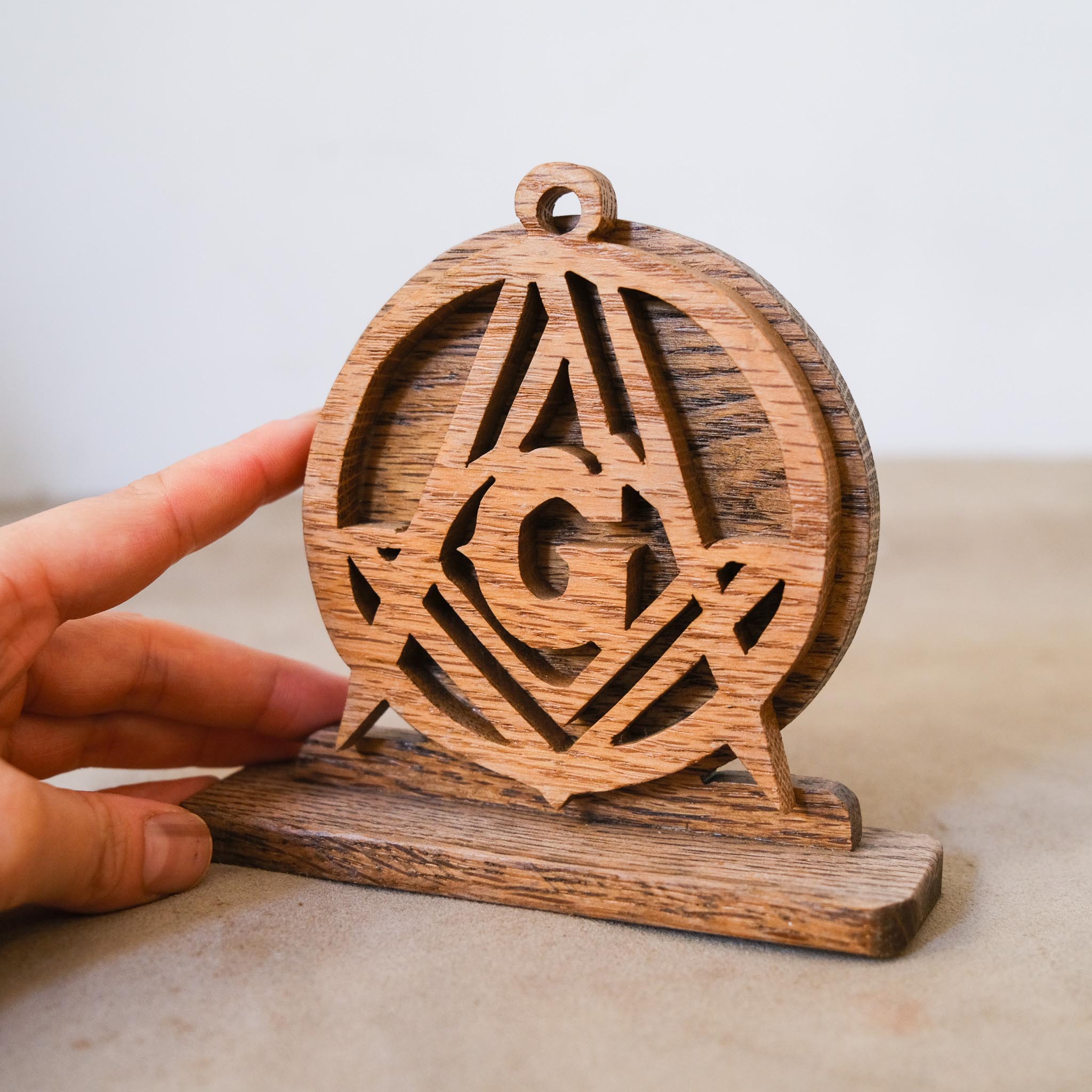 Wooden Freemason object
