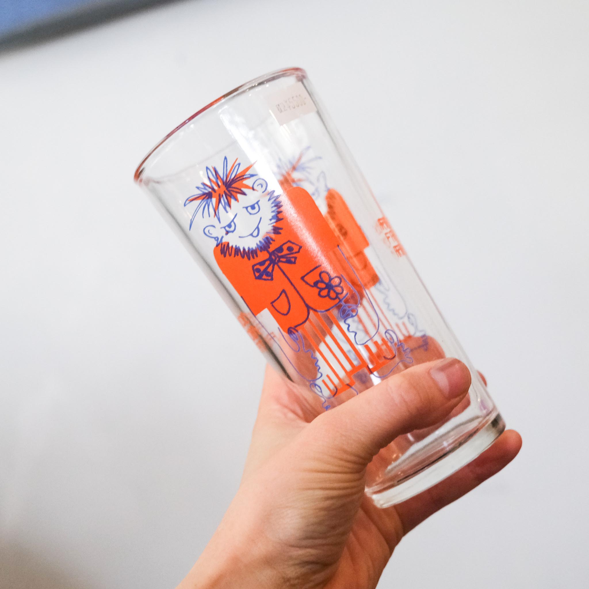 Printed Glass Tumbler / イラストタンブラー