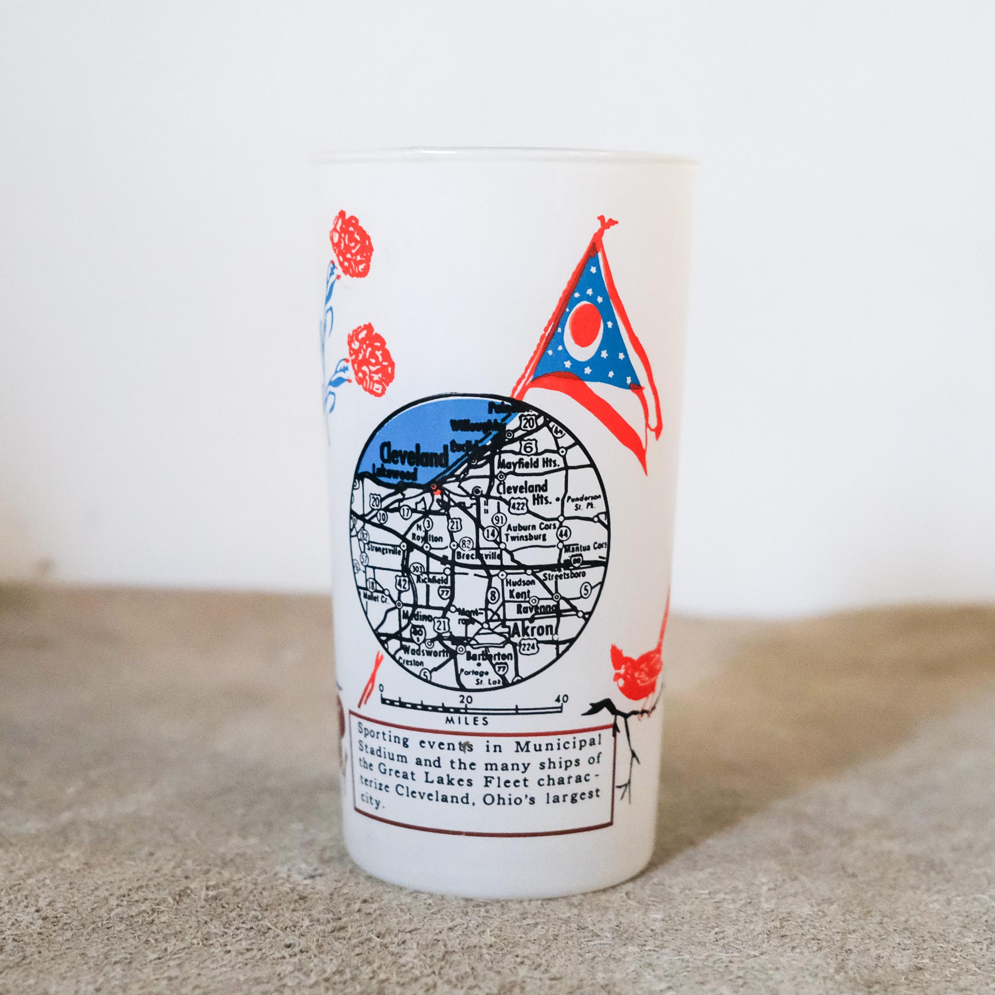 OHIO Souvenir Glass / オハイオスーベニアタンブラー