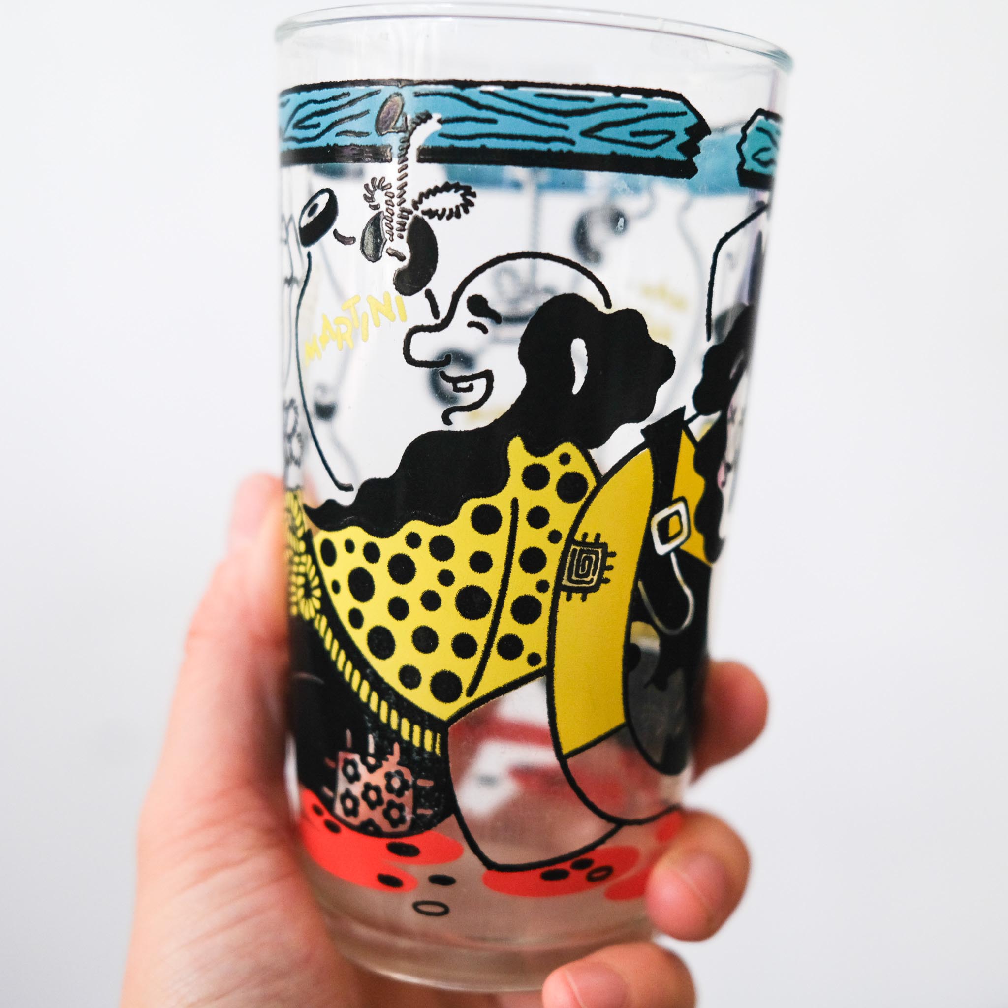 Printed Glass Tumbler / イラストタンブラー