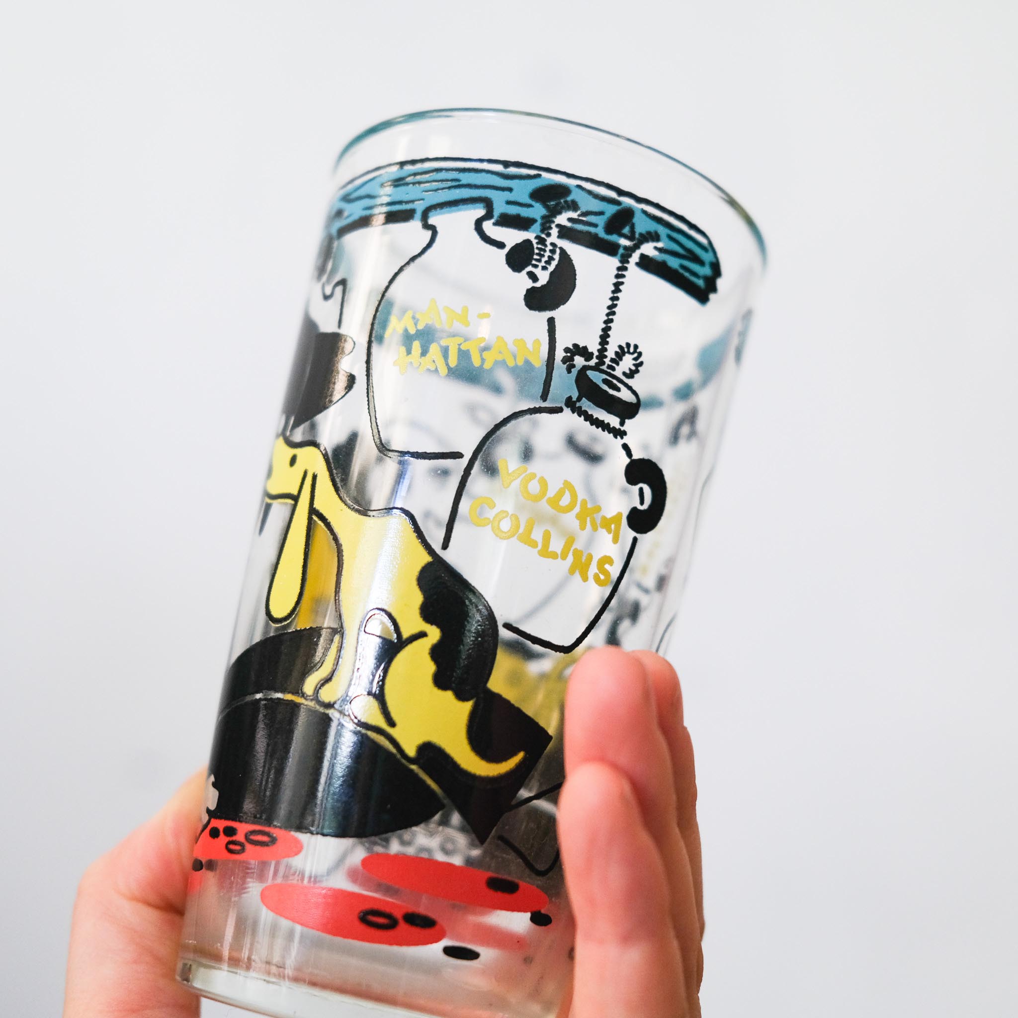 Printed Glass Tumbler / イラストタンブラー
