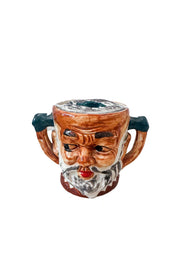 pottery Face Mug / 陶器製顔のマグ