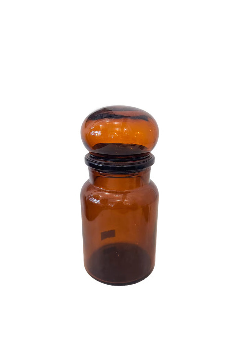 Glass Jar With Lid / ガラスの蓋付き瓶